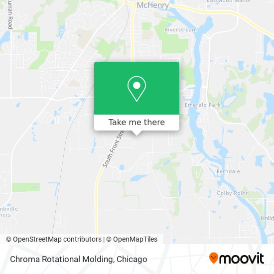 Mapa de Chroma Rotational Molding