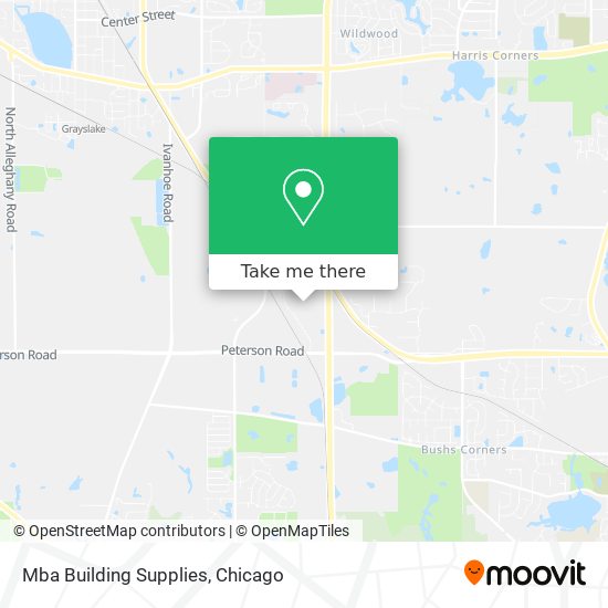 Mba Building Supplies map