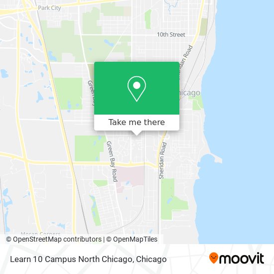 Learn 10 Campus North Chicago map