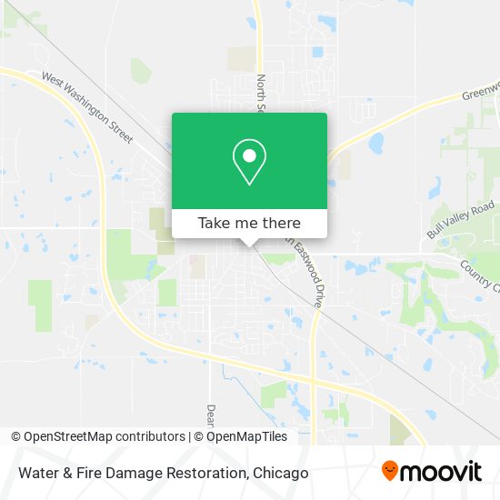 Water & Fire Damage Restoration map