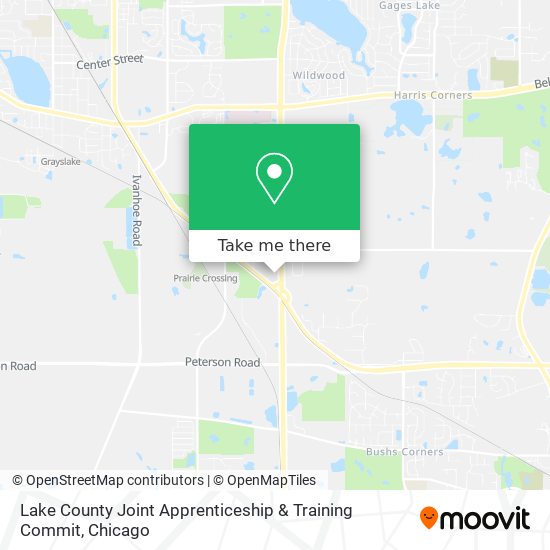 Mapa de Lake County Joint Apprenticeship & Training Commit