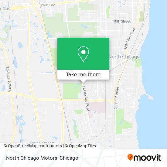 Mapa de North Chicago Motors
