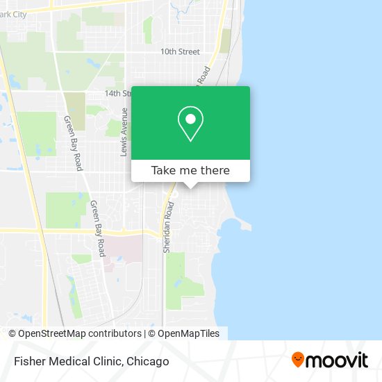 Fisher Medical Clinic map