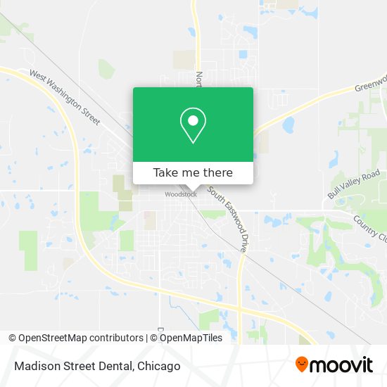 Madison Street Dental map