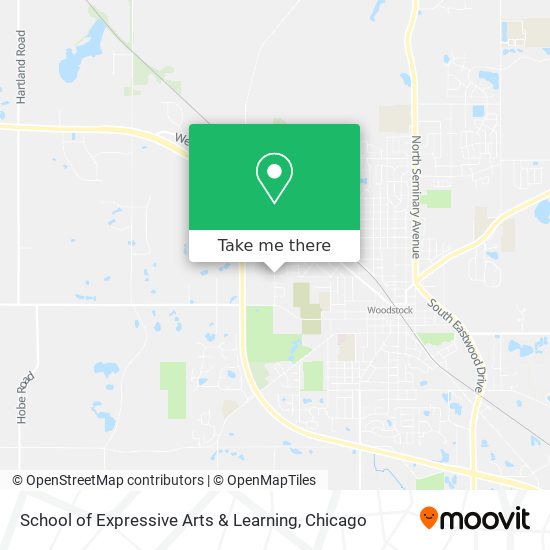 Mapa de School of Expressive Arts & Learning