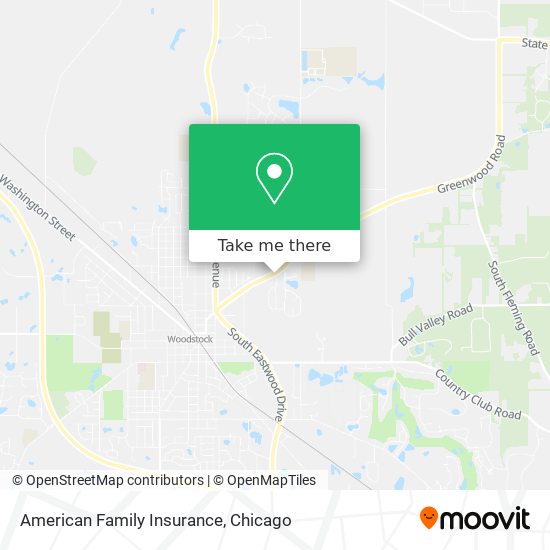 American Family Insurance map