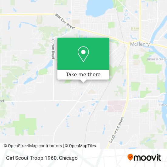 Girl Scout Troop 1960 map