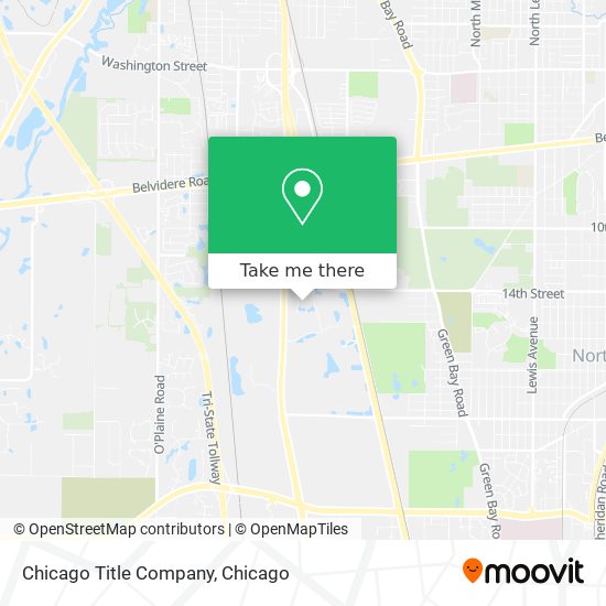 Mapa de Chicago Title Company