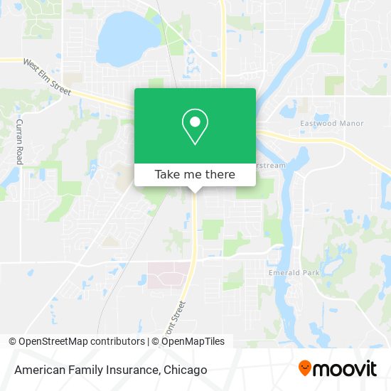 American Family Insurance map