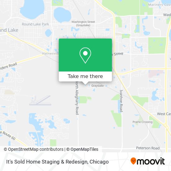 It's Sold Home Staging & Redesign map
