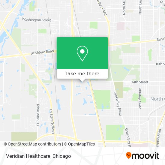 Veridian Healthcare map