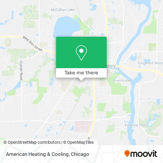 Mapa de American Heating & Cooling