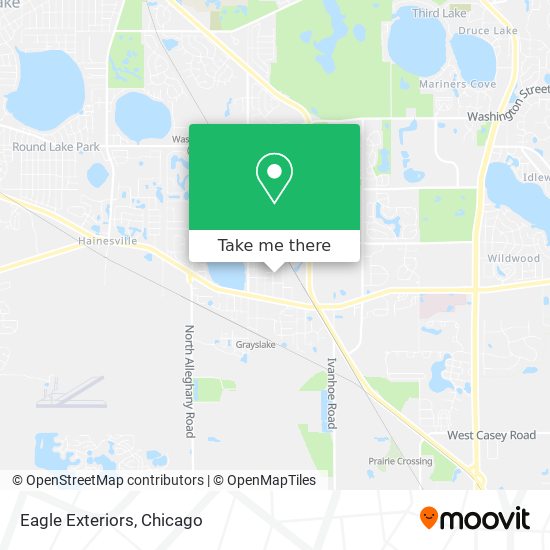 Eagle Exteriors map