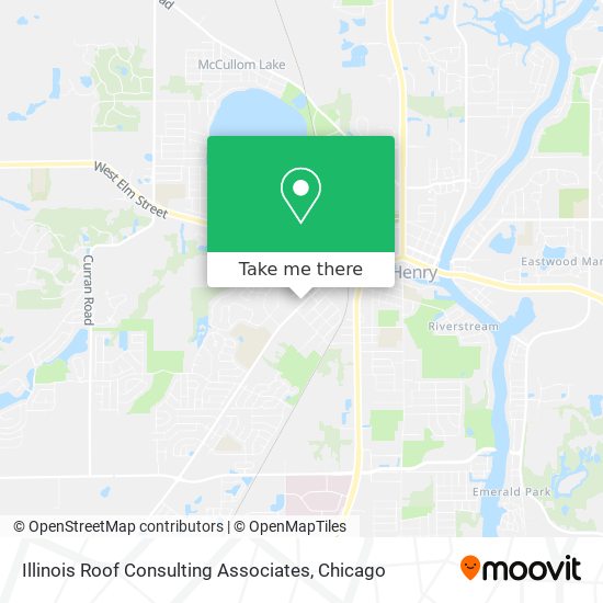 Illinois Roof Consulting Associates map