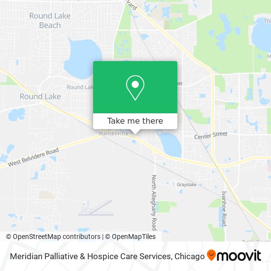 Meridian Palliative & Hospice Care Services map