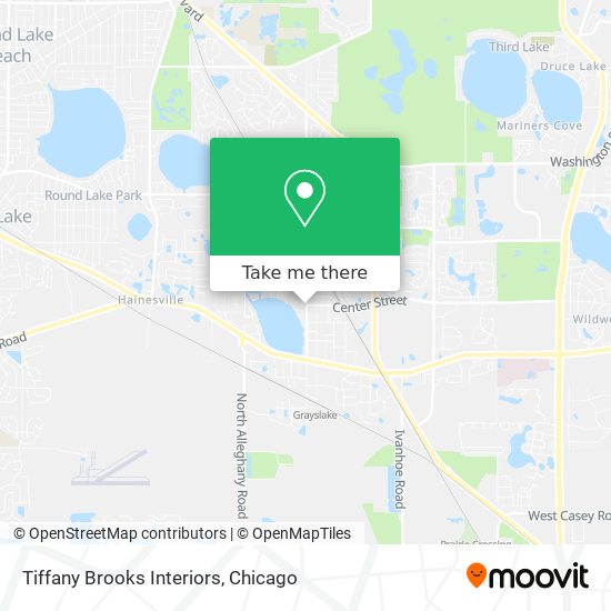 Tiffany Brooks Interiors map