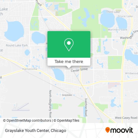 Grayslake Youth Center map