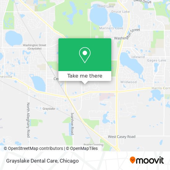 Mapa de Grayslake Dental Care