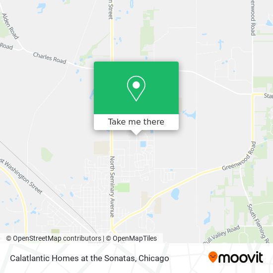 Calatlantic Homes at the Sonatas map