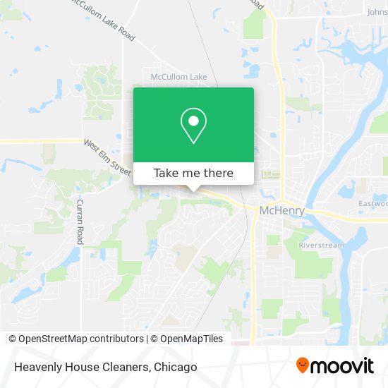 Heavenly House Cleaners map