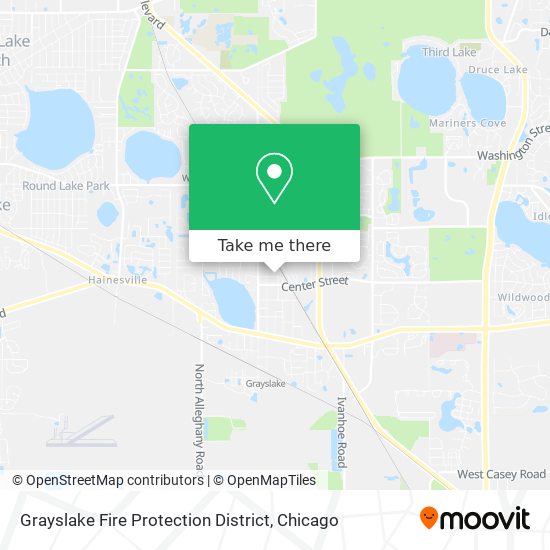 Mapa de Grayslake Fire Protection District