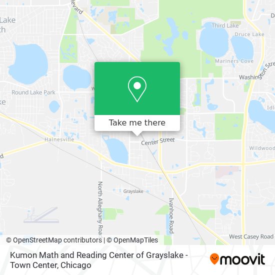 Kumon Math and Reading Center of Grayslake - Town Center map