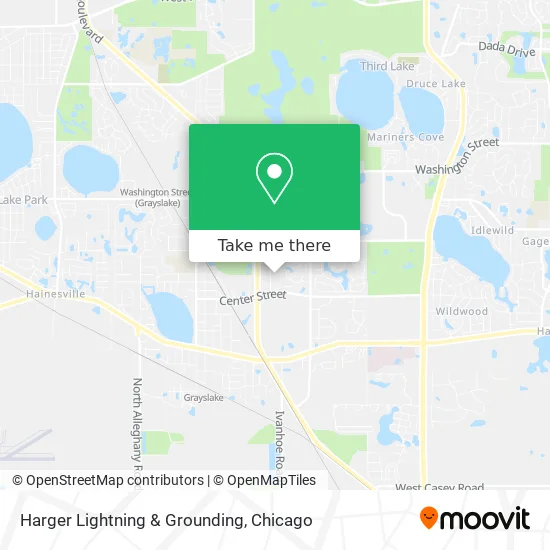 Harger Lightning & Grounding map