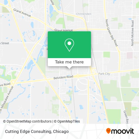 Cutting Edge Consulting map