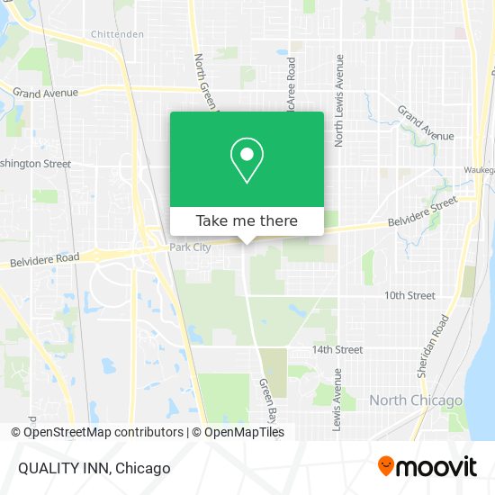 QUALITY INN map