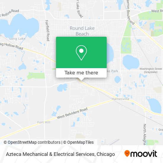 Azteca Mechanical & Electrical Services map