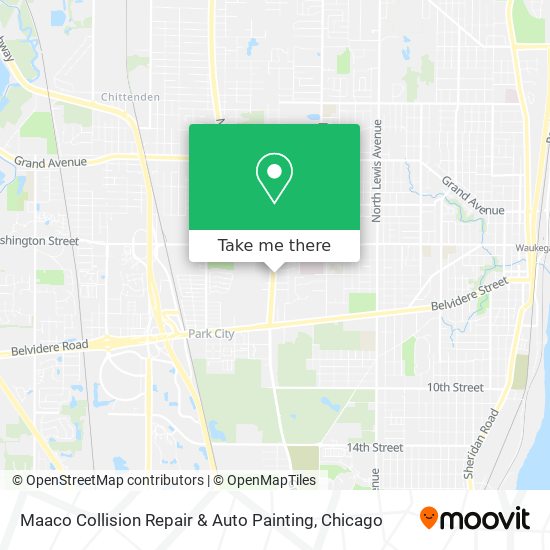 Mapa de Maaco Collision Repair & Auto Painting