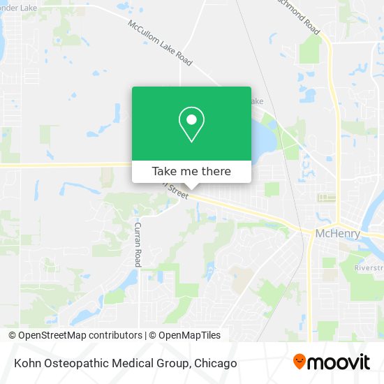 Mapa de Kohn Osteopathic Medical Group