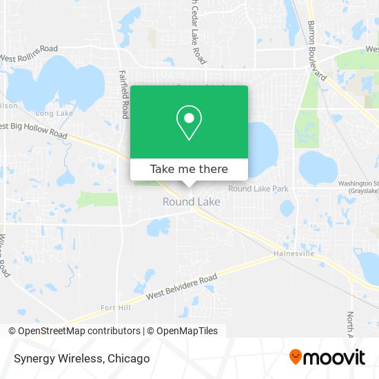 Synergy Wireless map