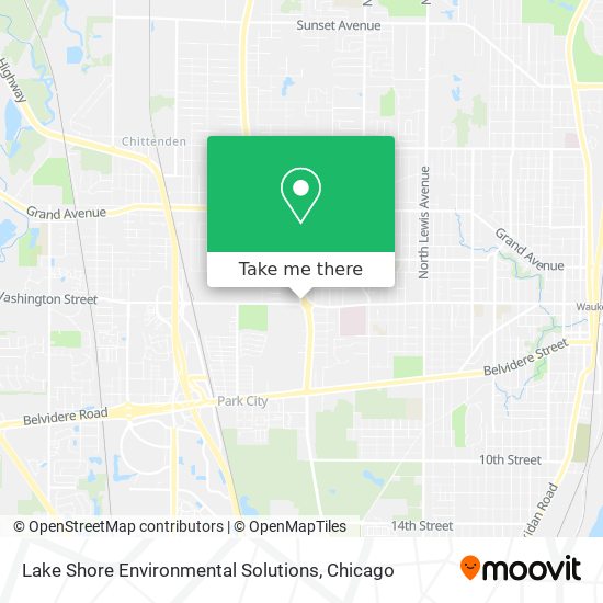 Lake Shore Environmental Solutions map