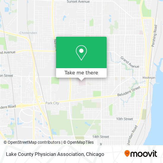 Mapa de Lake County Physician Association