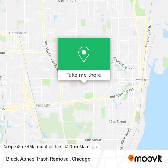 Mapa de Black Ashes Trash Removal