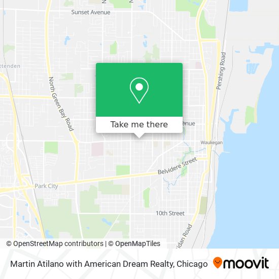 Mapa de Martin Atilano with American Dream Realty