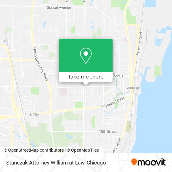 Stanczak Attorney William at Law map