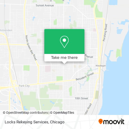 Locks Rekeying Services map