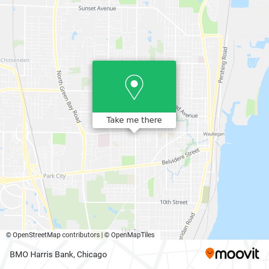 BMO Harris Bank map