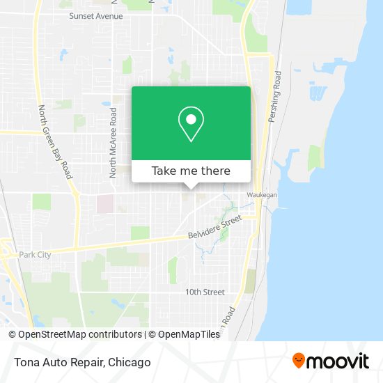 Tona Auto Repair map