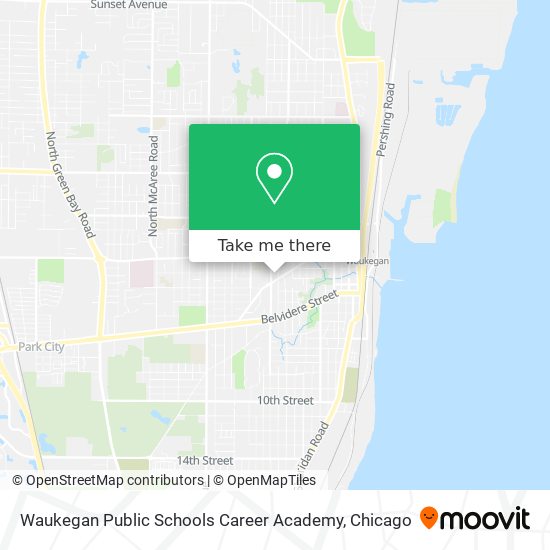 Mapa de Waukegan Public Schools Career Academy