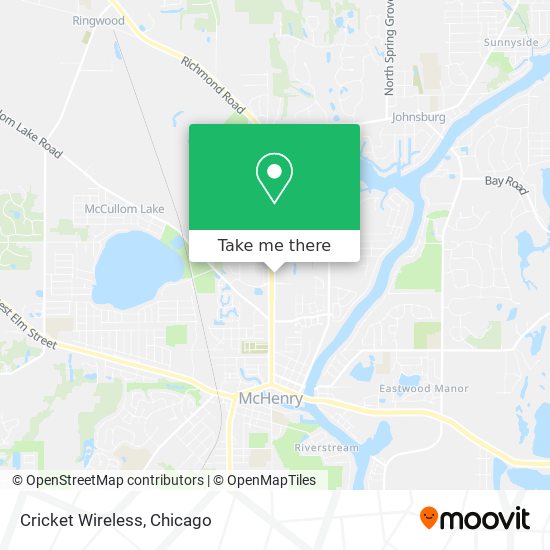 Cricket Wireless map