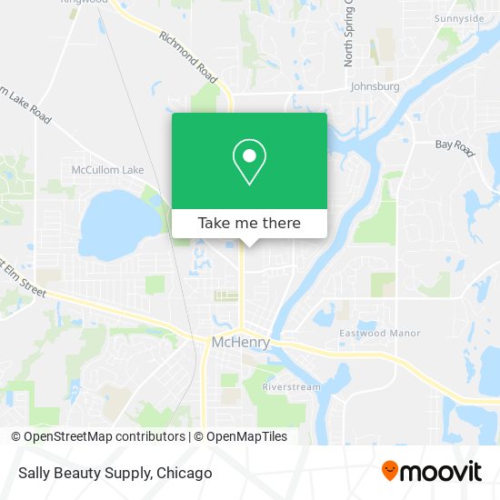 Sally Beauty Supply map