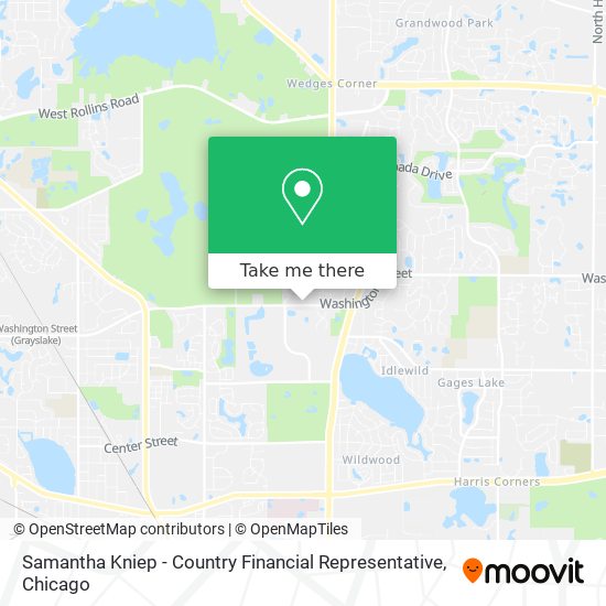 Samantha Kniep - Country Financial Representative map