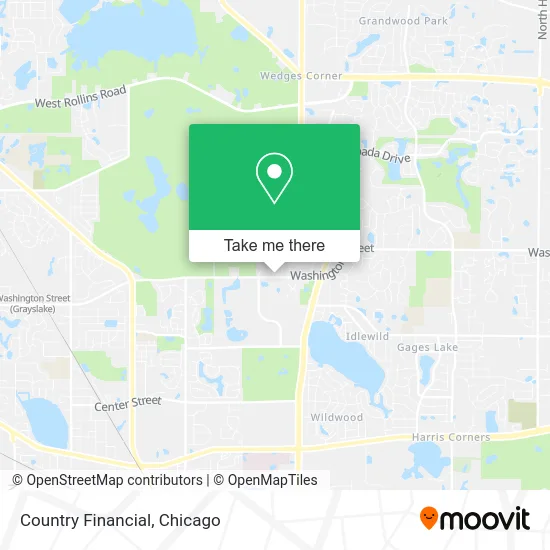 Country Financial map