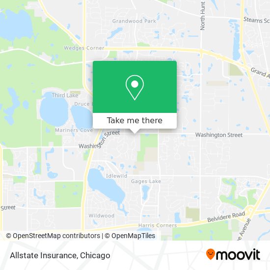 Allstate Insurance map