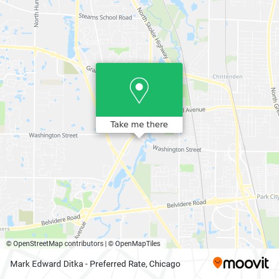 Mark Edward Ditka - Preferred Rate map