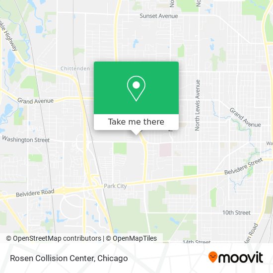 Rosen Collision Center map