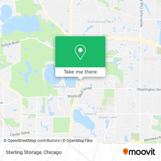 Sterling Storage map